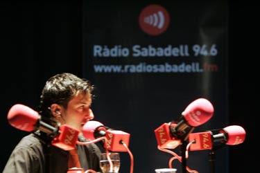 els micròfons de Ràdio Sabadell recolliran tot el que passi a la cita del 27 d'abril