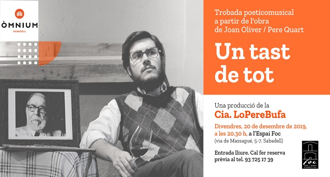 Fotografia de l'activitat UN TAST DE TOT. LECTURA DRAMATIZADA Fotografia de l'activitat UN TAST DE TOT. LECTURA DRAMATIZADA