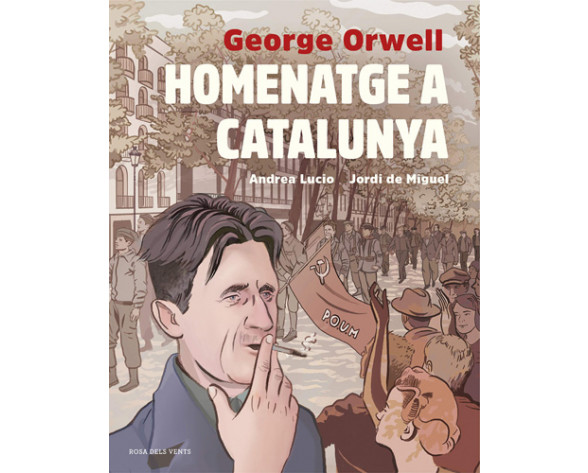 Fotografia de l'activitat HOMENATGE A CATALUNYA: A L'ENTORN D'ORWELL I LA NOVEL·LA GRÀFICA D'ANDREA LUCIO I JORDI DE MIGUEL. PRESENTACIÓ DE LLIBRE Fotografia de l'activitat HOMENATGE A CATALUNYA: A L'ENTORN D'ORWELL I LA NOVEL·LA GRÀFICA D'ANDREA LUCIO I JORDI DE MIGUEL. PRESENTACIÓ DE LLIBRE