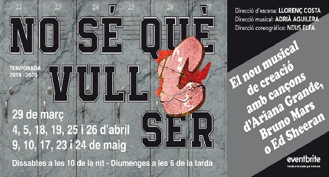 Fotografia de l'activitat NO SÉ QUÈ VULL SER. TEATRE Fotografia de l'activitat NO SÉ QUÈ VULL SER. TEATRE