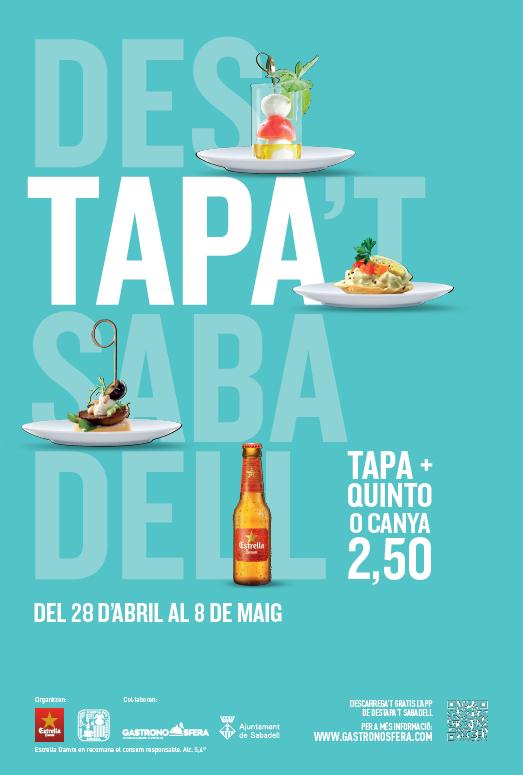 DESTAPA'T SABADELL. RUTA GASTRONÒMICA
