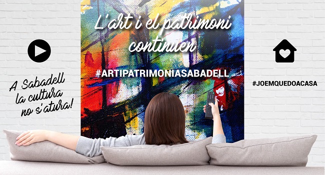 Fotografia de l'activitat #ARTIPATRIMONIASABADELL A INTERNET Fotografia de l'activitat #ARTIPATRIMONIASABADELL A INTERNET
