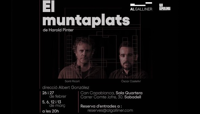 Fotografia de l'activitat EL MUNTAPLATS. TEATRE Fotografia de l'activitat EL MUNTAPLATS. TEATRE