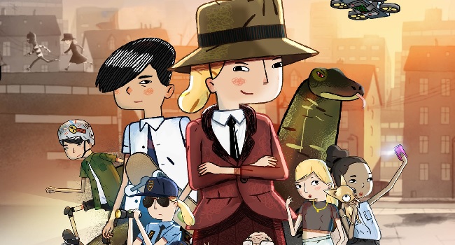 ÀGATA, LA MEVA VEÏNA DETECTIVA. CINEMA D'ANIMACIÓ 