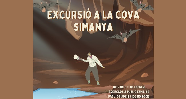Fotografia de l'activitat SORTIDA CARGOLINES: EXCURSIÓ A LA COVA SIMANYA!