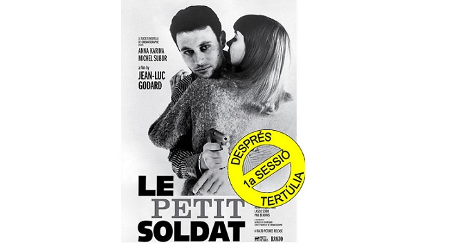 Fotografia de l'activitat EL SOLDADITO (1963), DE JEAN-LUC GODARD. CINEMA
