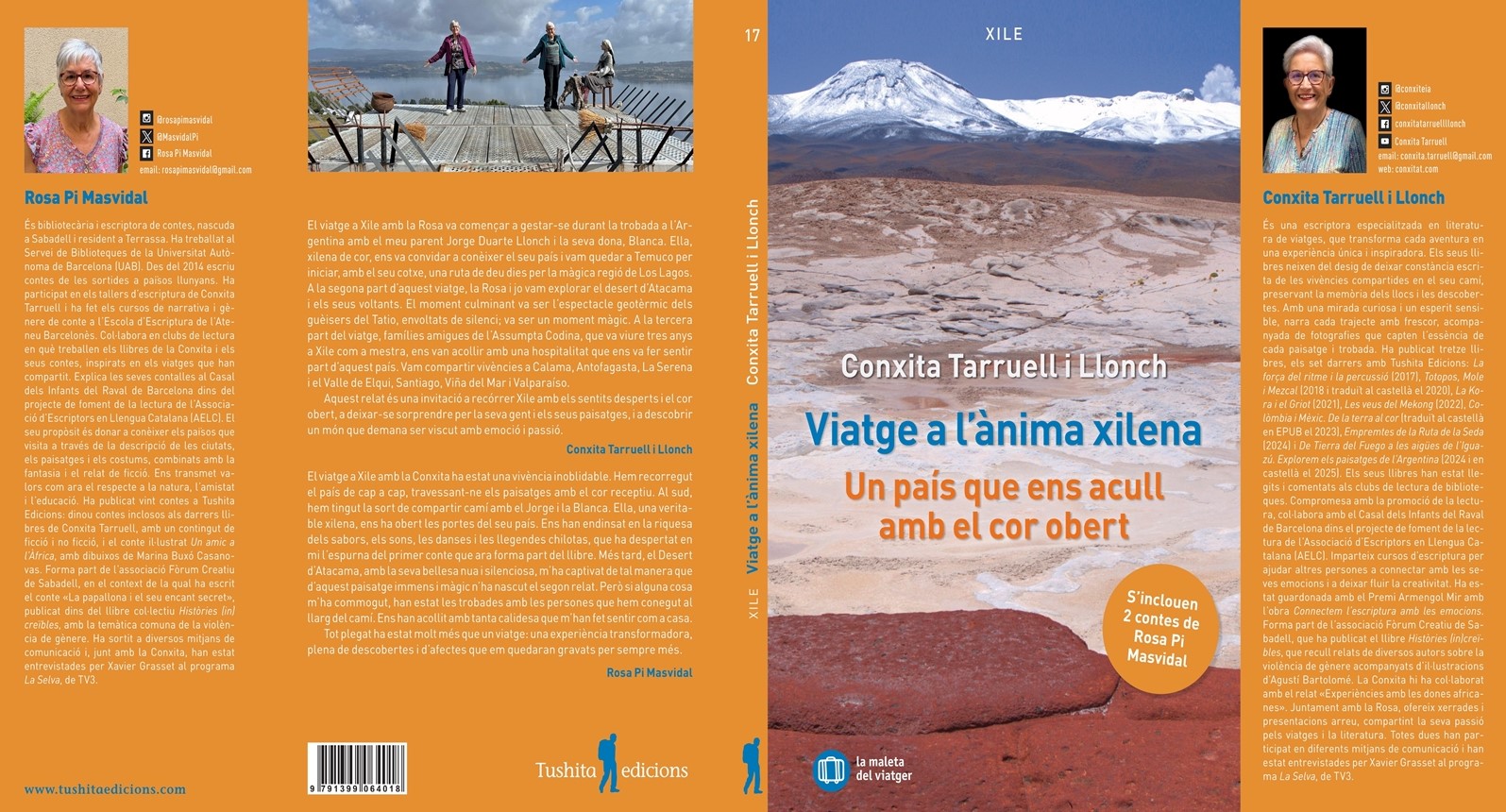 Fotografia de l'activitat VIATGE A L'ÀNIMA XILENA. PRESENTACIÓ DE LLIBRE Fotografia de l'activitat VIATGE A L'ÀNIMA XILENA. PRESENTACIÓ DE LLIBRE