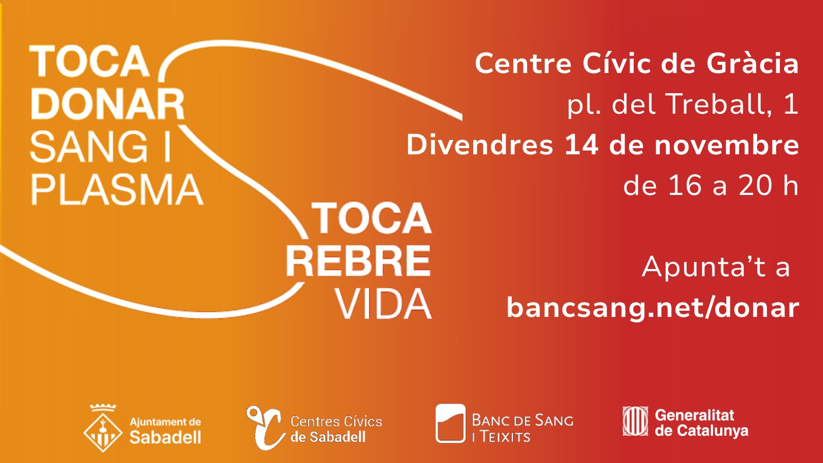 Fotografia de l'activitat DONACIÓ DE SANG Fotografia de l'activitat DONACIÓ DE SANG