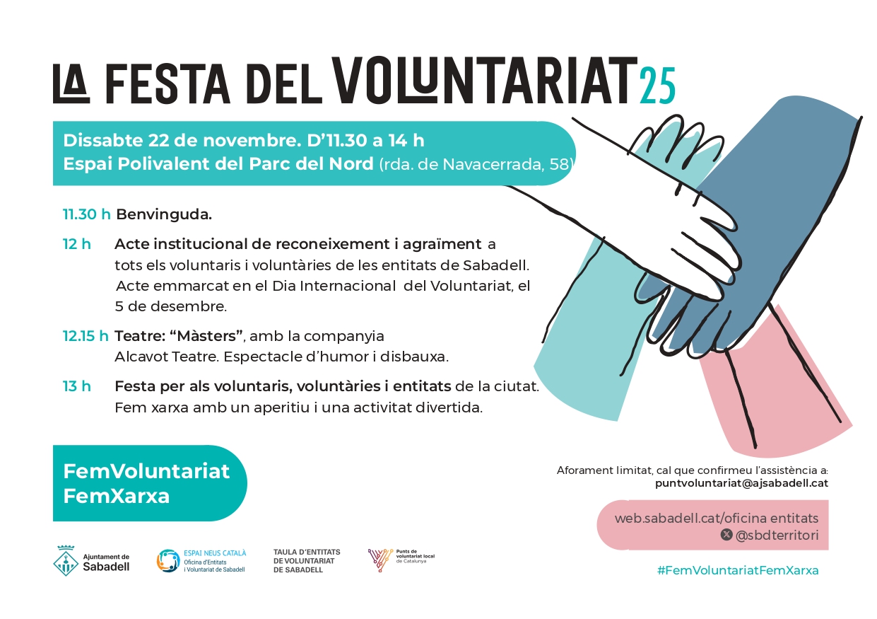 Fotografia de l'activitat LA FESTA DEL VOLUNTARIAT 25 Fotografia de l'activitat LA FESTA DEL VOLUNTARIAT 25